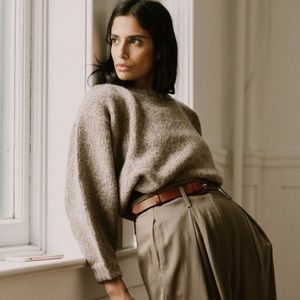 Atelier Delphine Balloon Sleeve Sweater